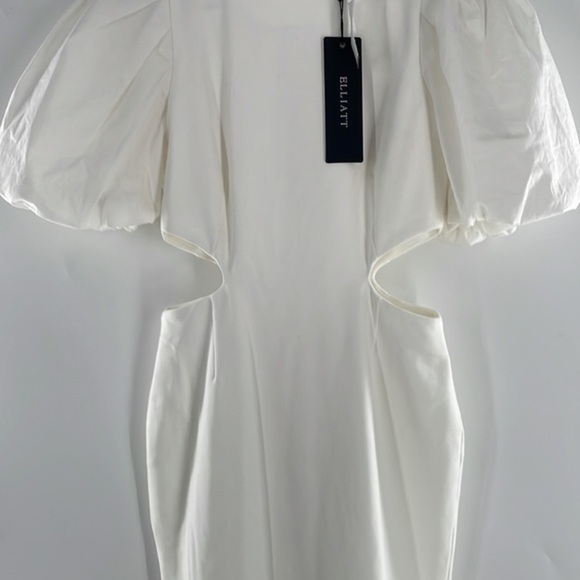 ELLIATT White Suffage Cut Out Dress - Picture 11 of 15